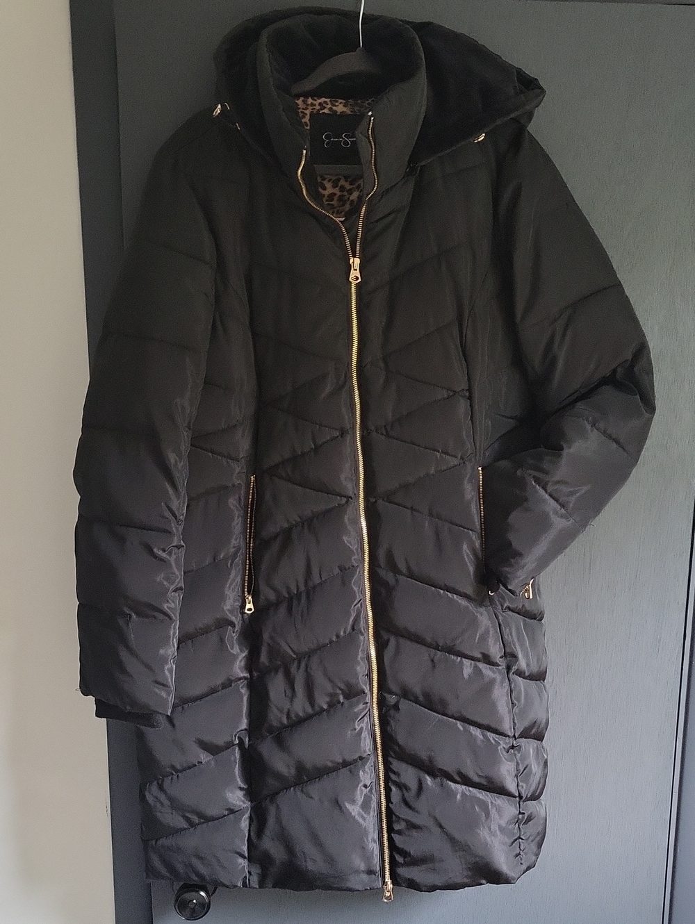 Black winter jacket